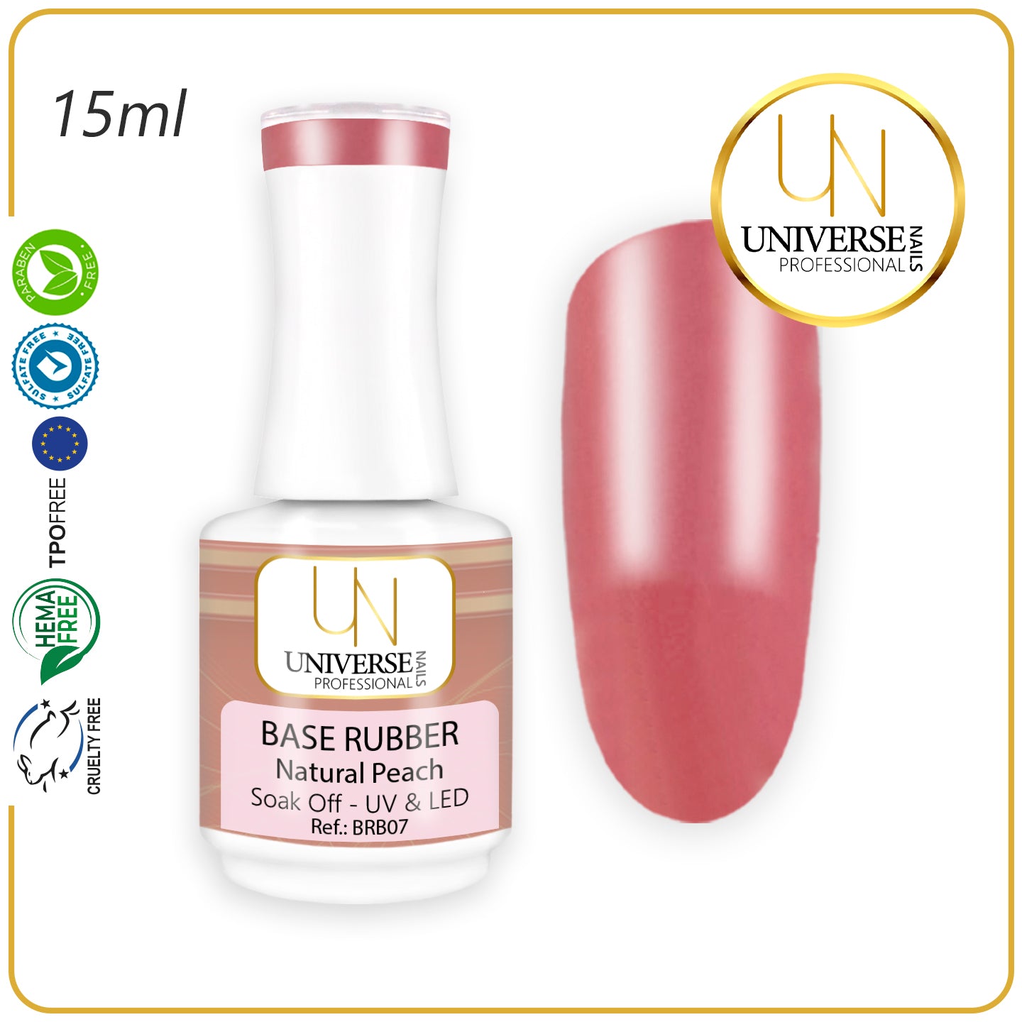 Base Rubber NATURAL PEACH