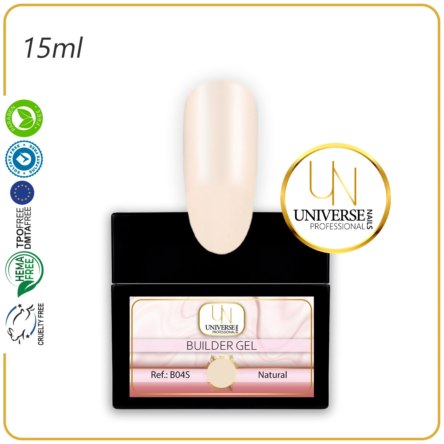 Builder Gel NATURAL 15ml