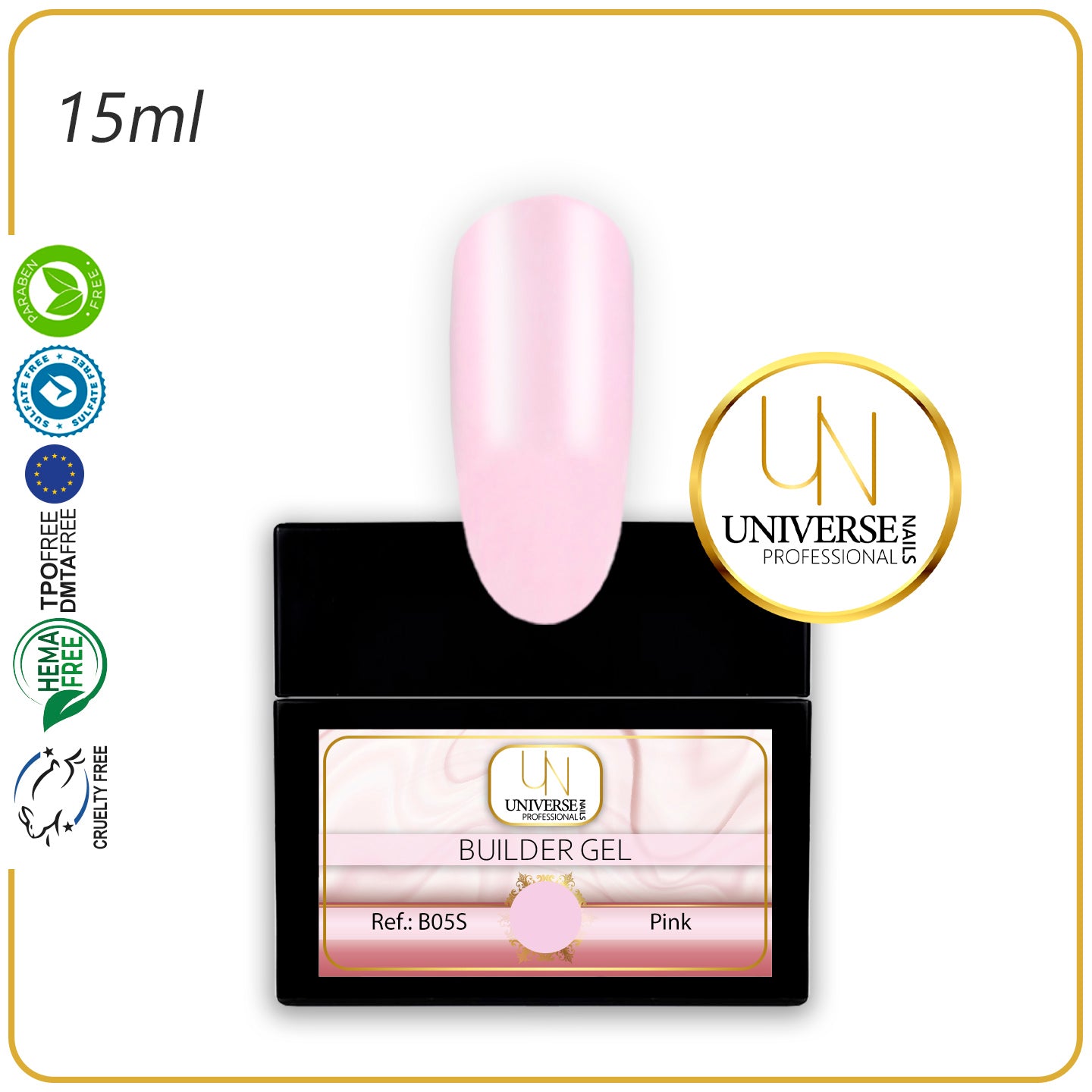 Builder Gel PINK 15ml
