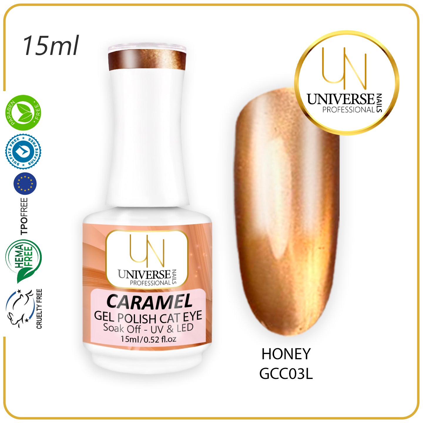 HONEY Caramel Cat Eye