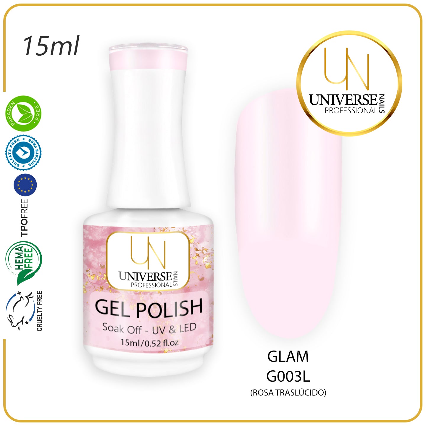 Gel Polish GLAM 15ml