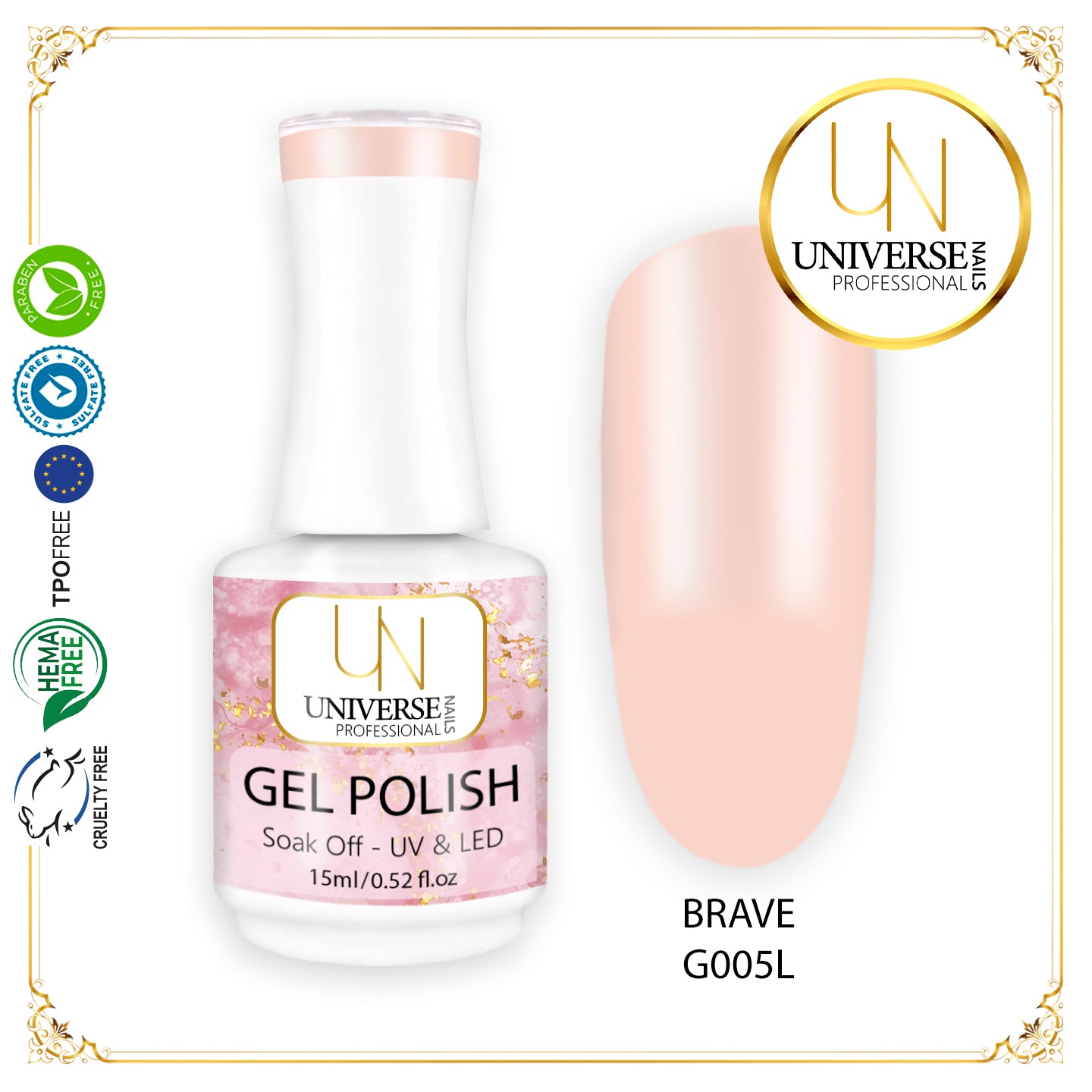 Gel Polish BRAVE 15ml