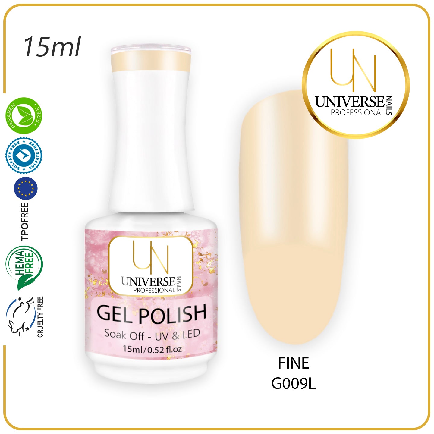 Gel Polish FINE 15ml