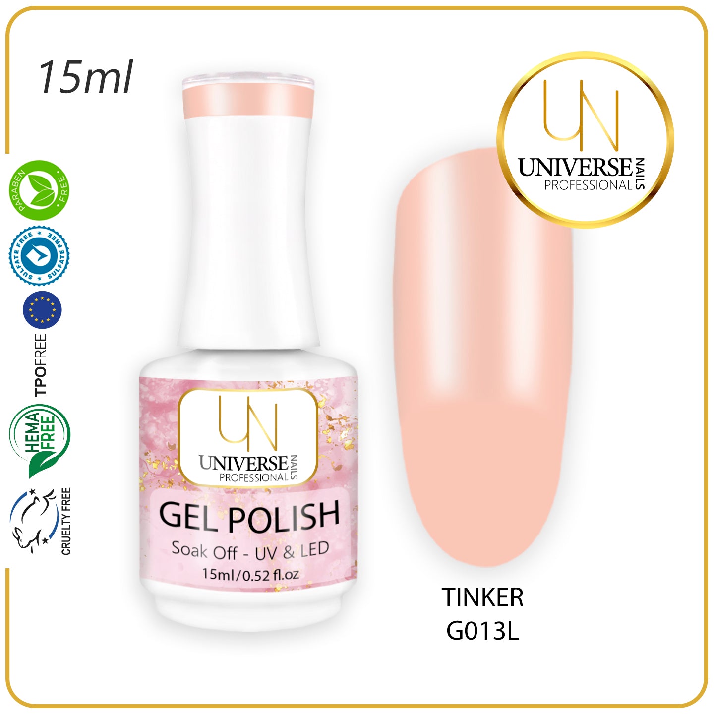 Gel Polish TINKER 15ml