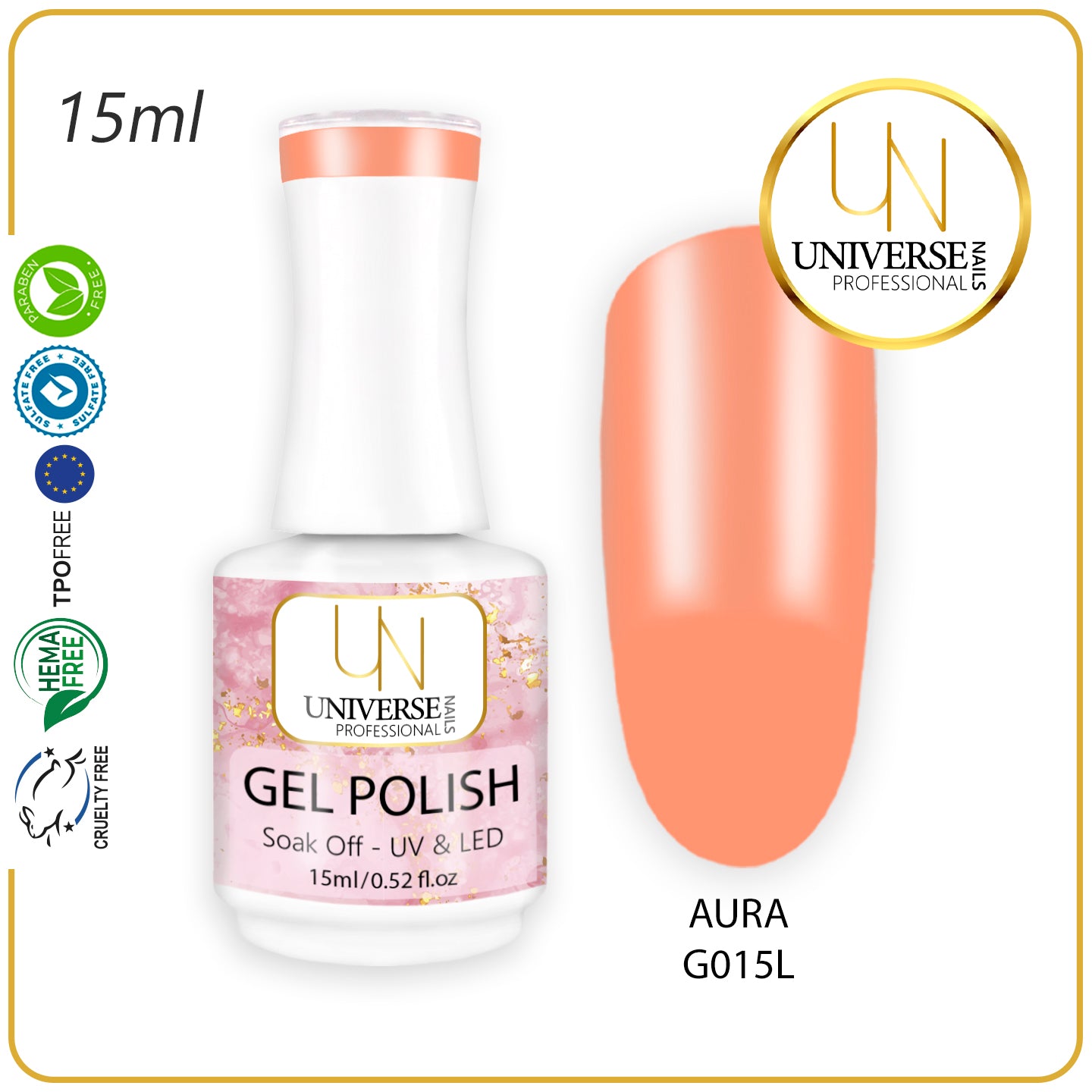 Gel Polish AURA 15ml