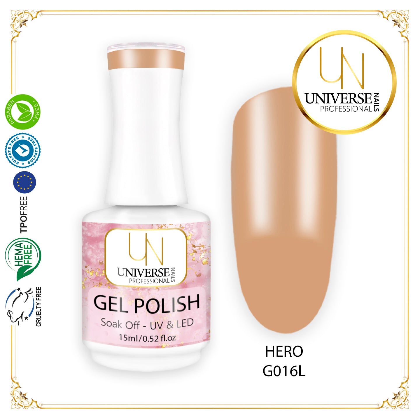 Gel Polish HERO 15ml