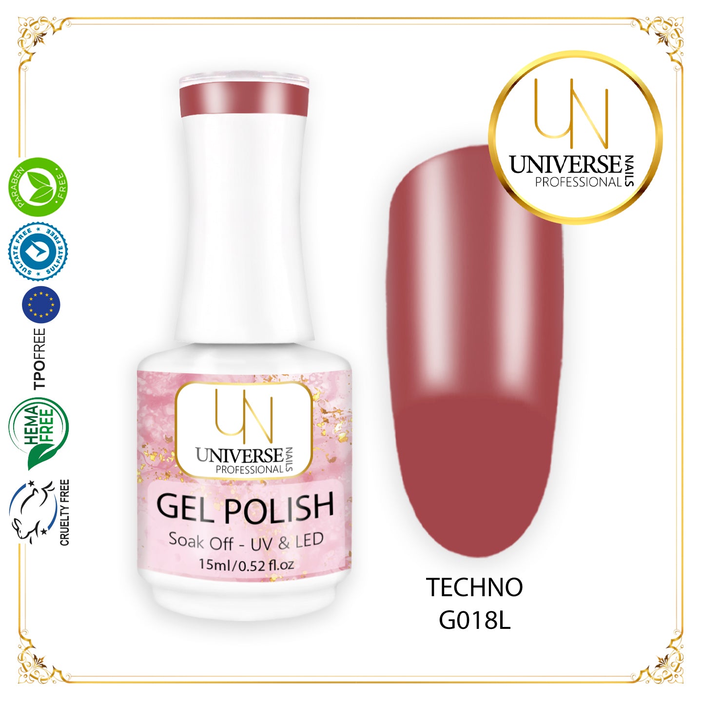 Gel Polish TECHNO 15ml