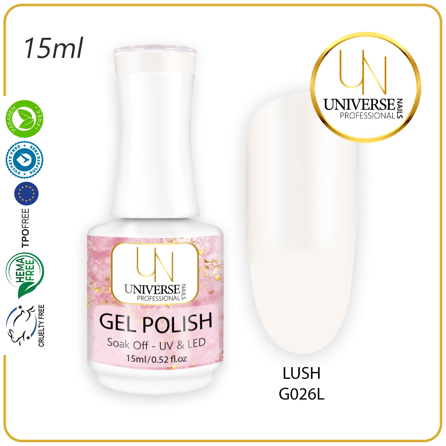 Gel Polish LUSH 15ml