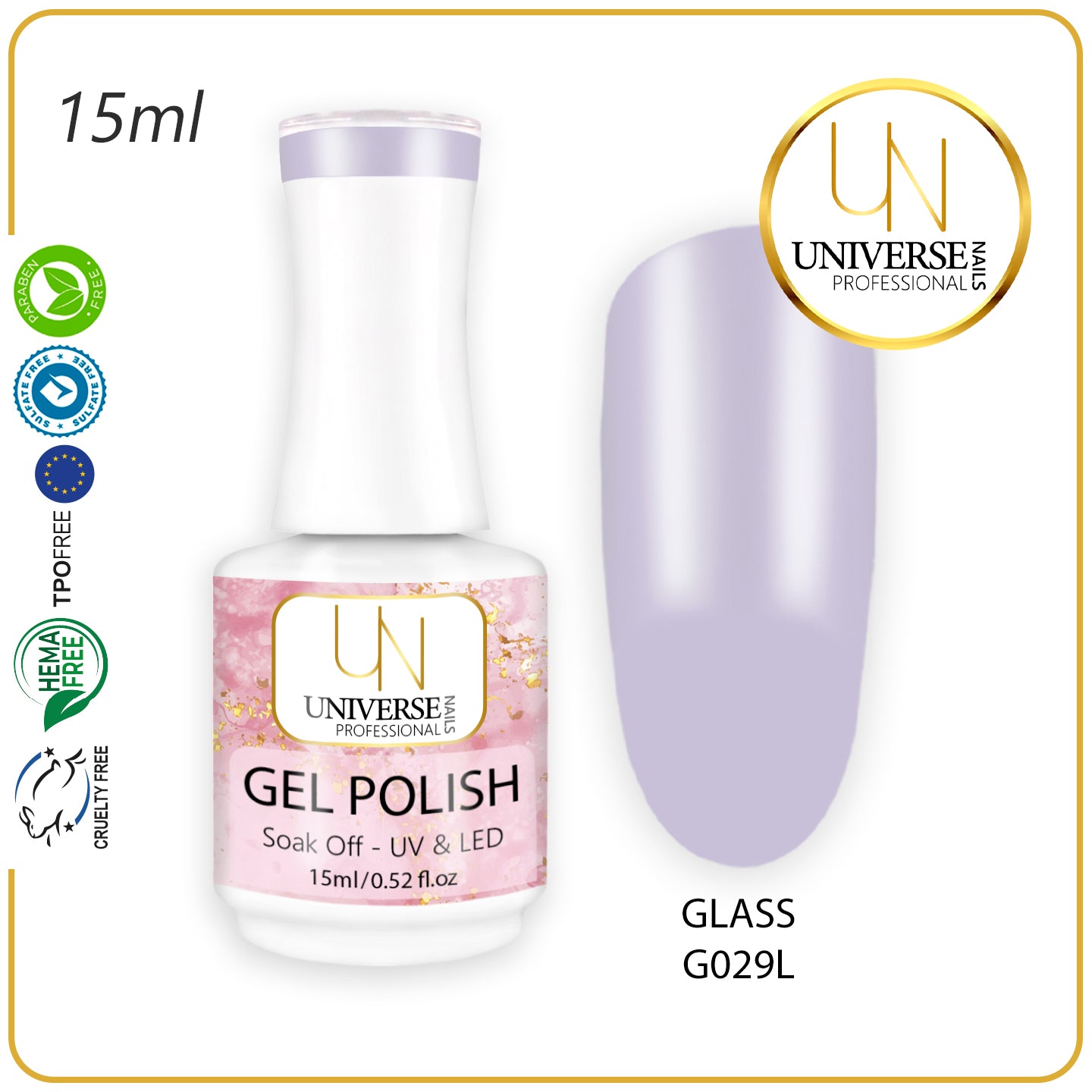 Gel Polish GLASS 15ml