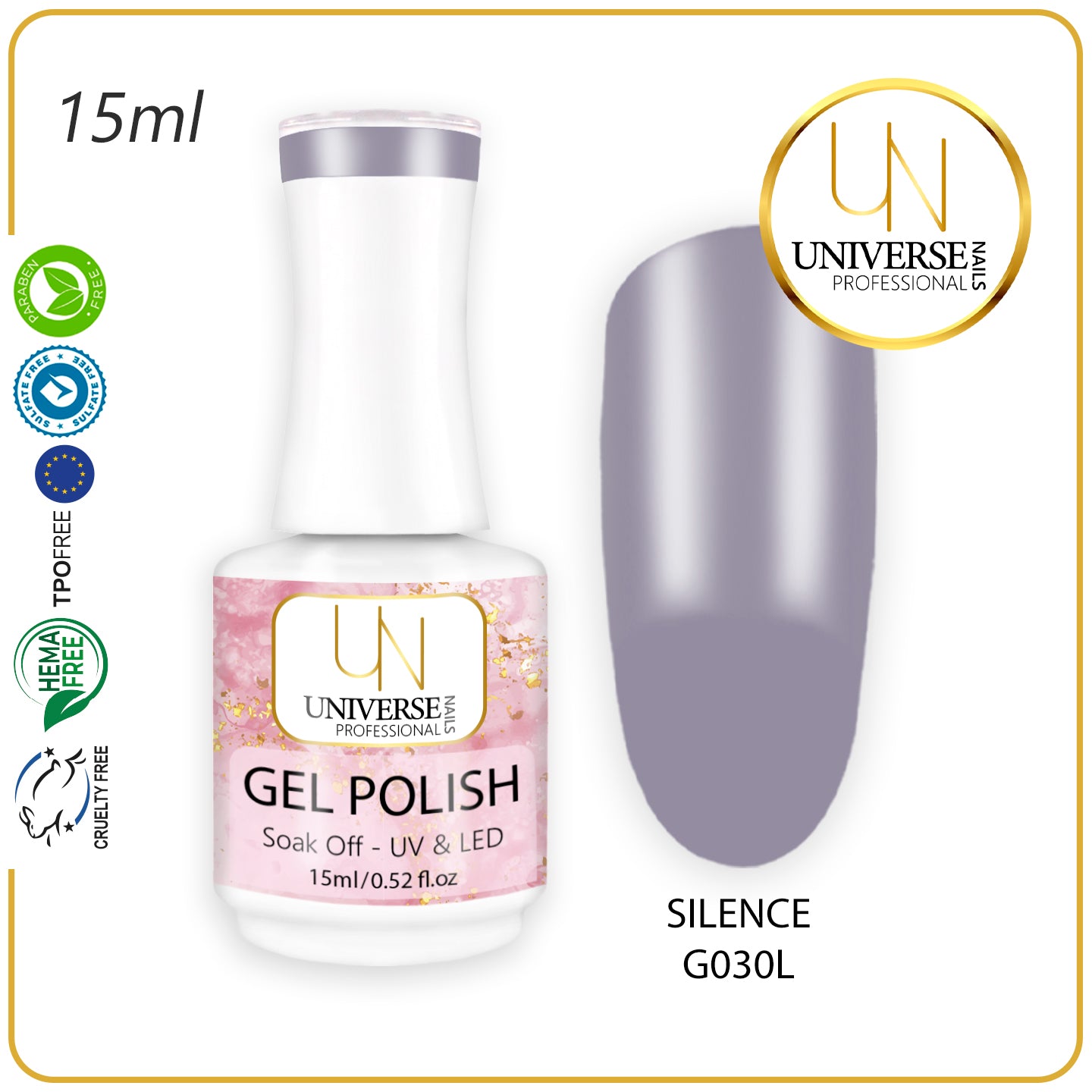 Gel Polish SILENCE 15ml