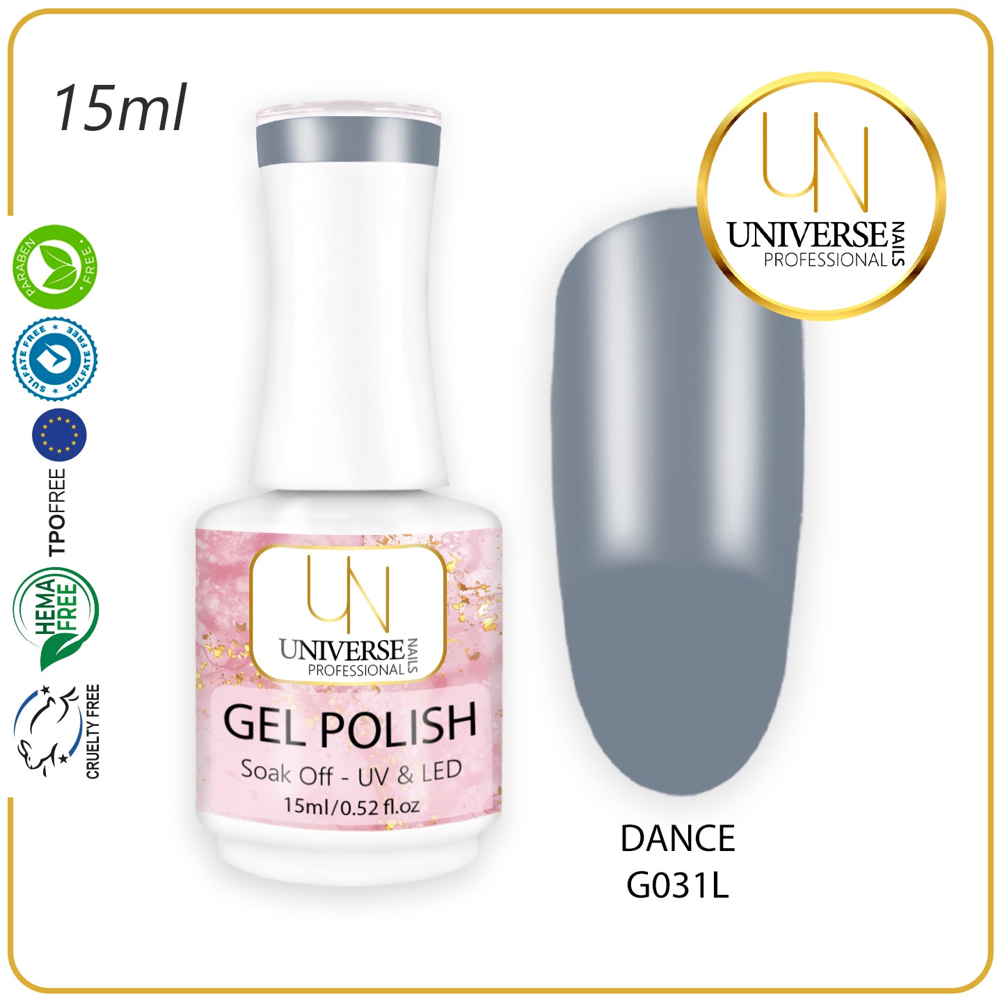 Gel Polish DANCE 15ml