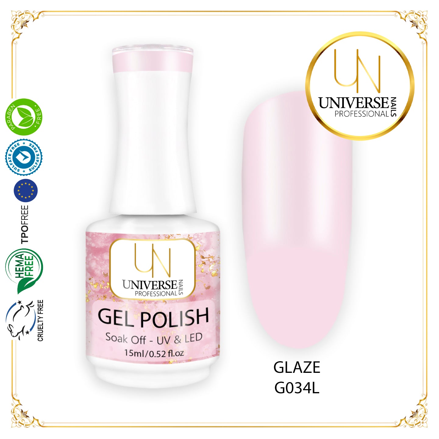 Gel Polish GLAZE 15ml