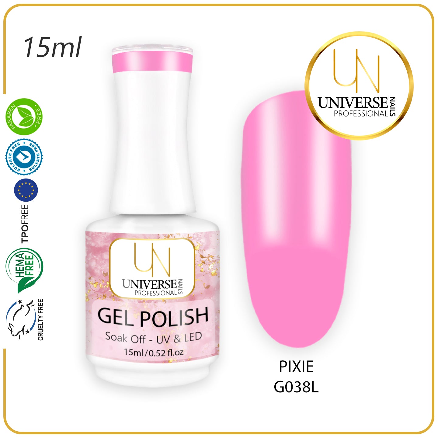 Gel Polish PIXIE 15ml