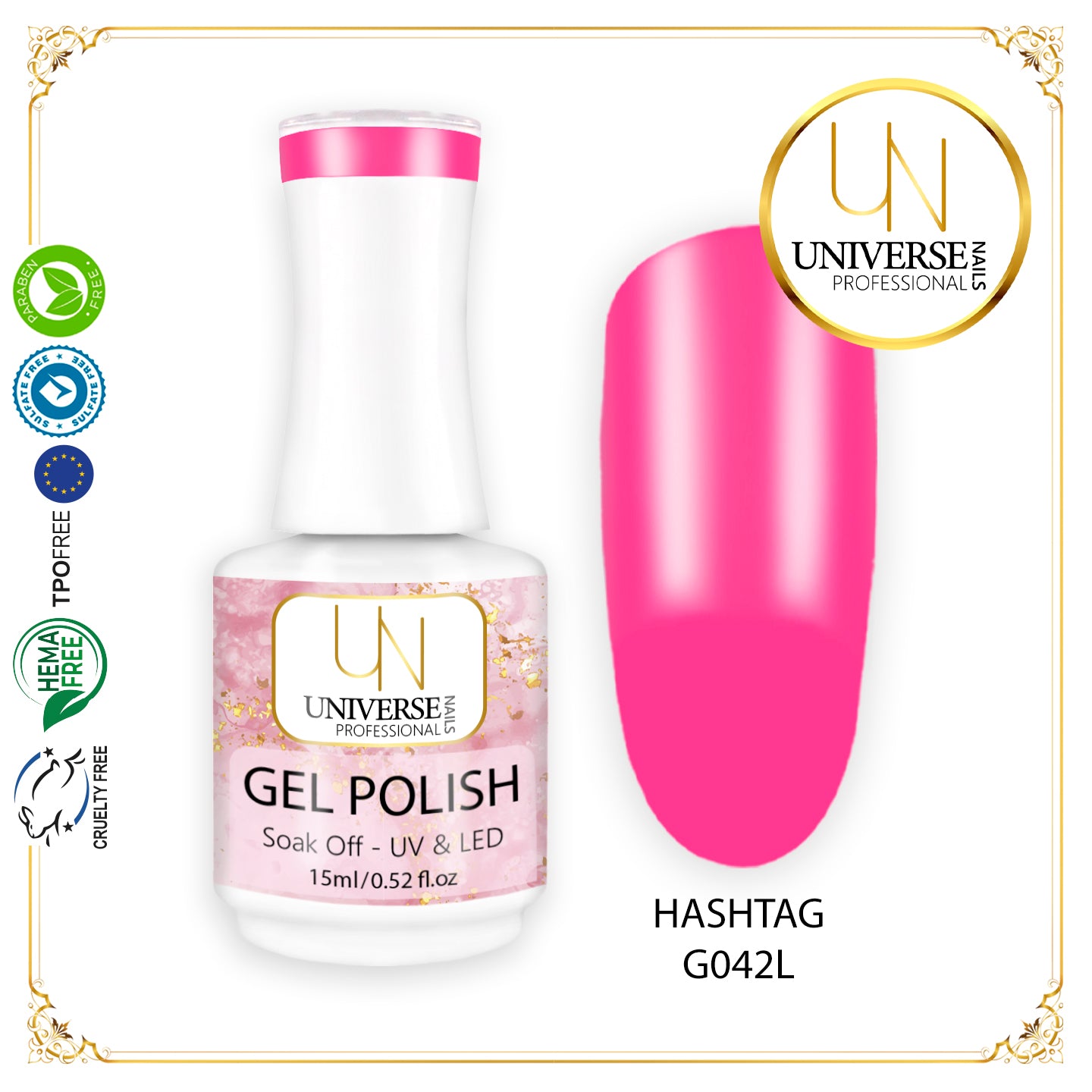 Gel Polish HASHTAG 15ml