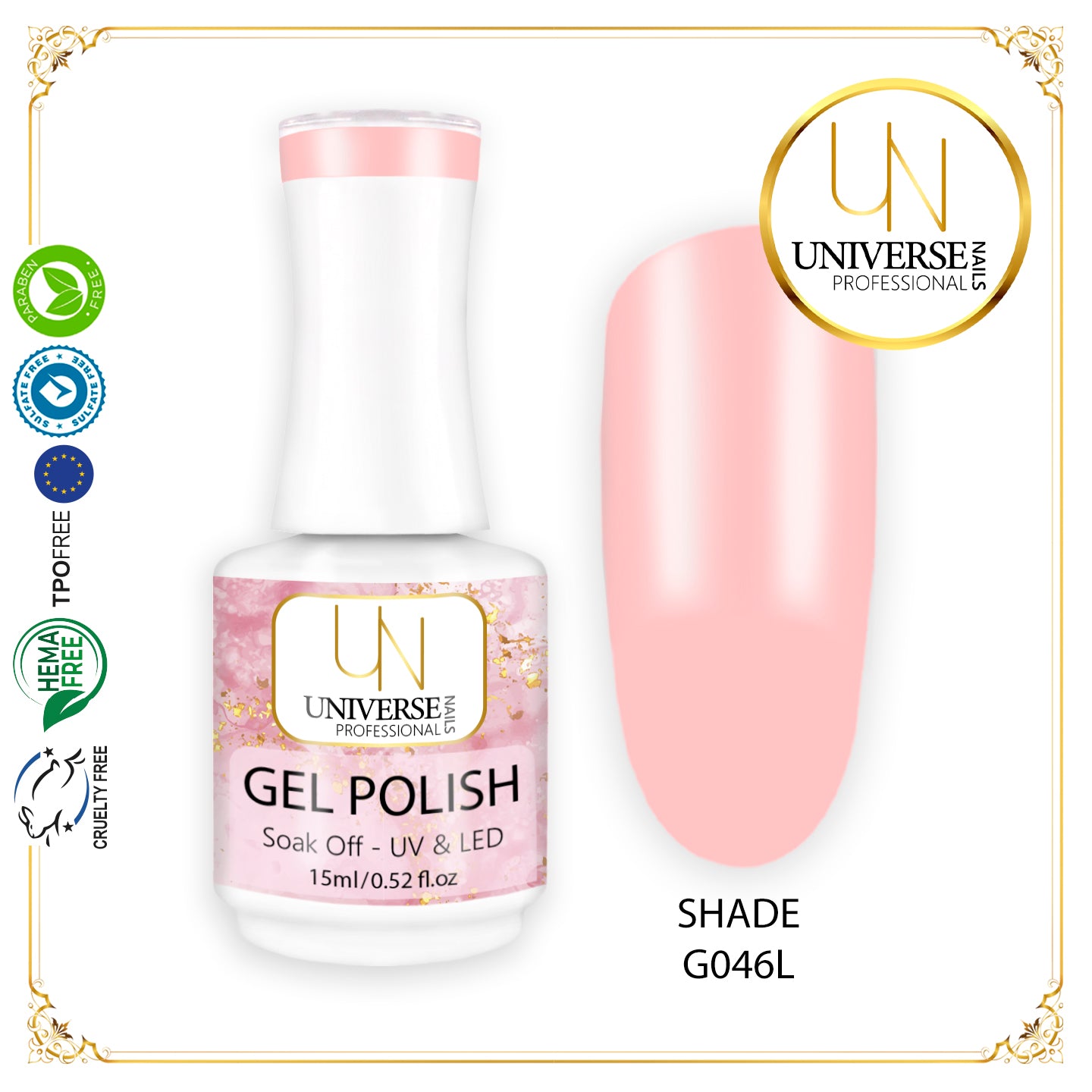 Gel Polish SHADE 15ml