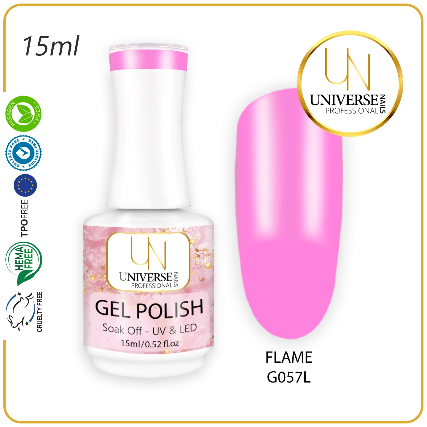 Gel Polish FLAME 15ml