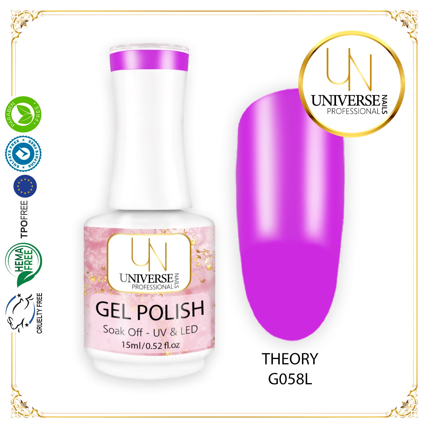 Gel Polish THEORY 15ml