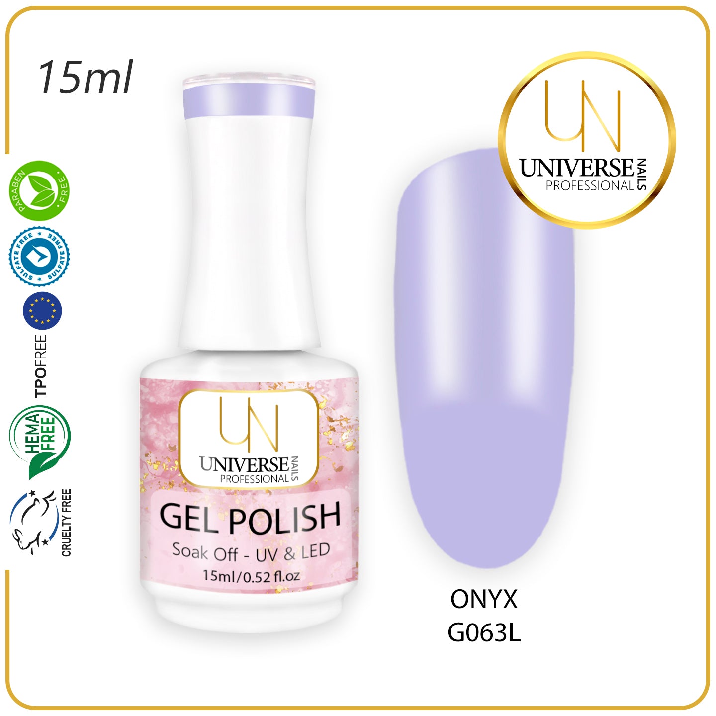 Gel Polish ONYX 15ml