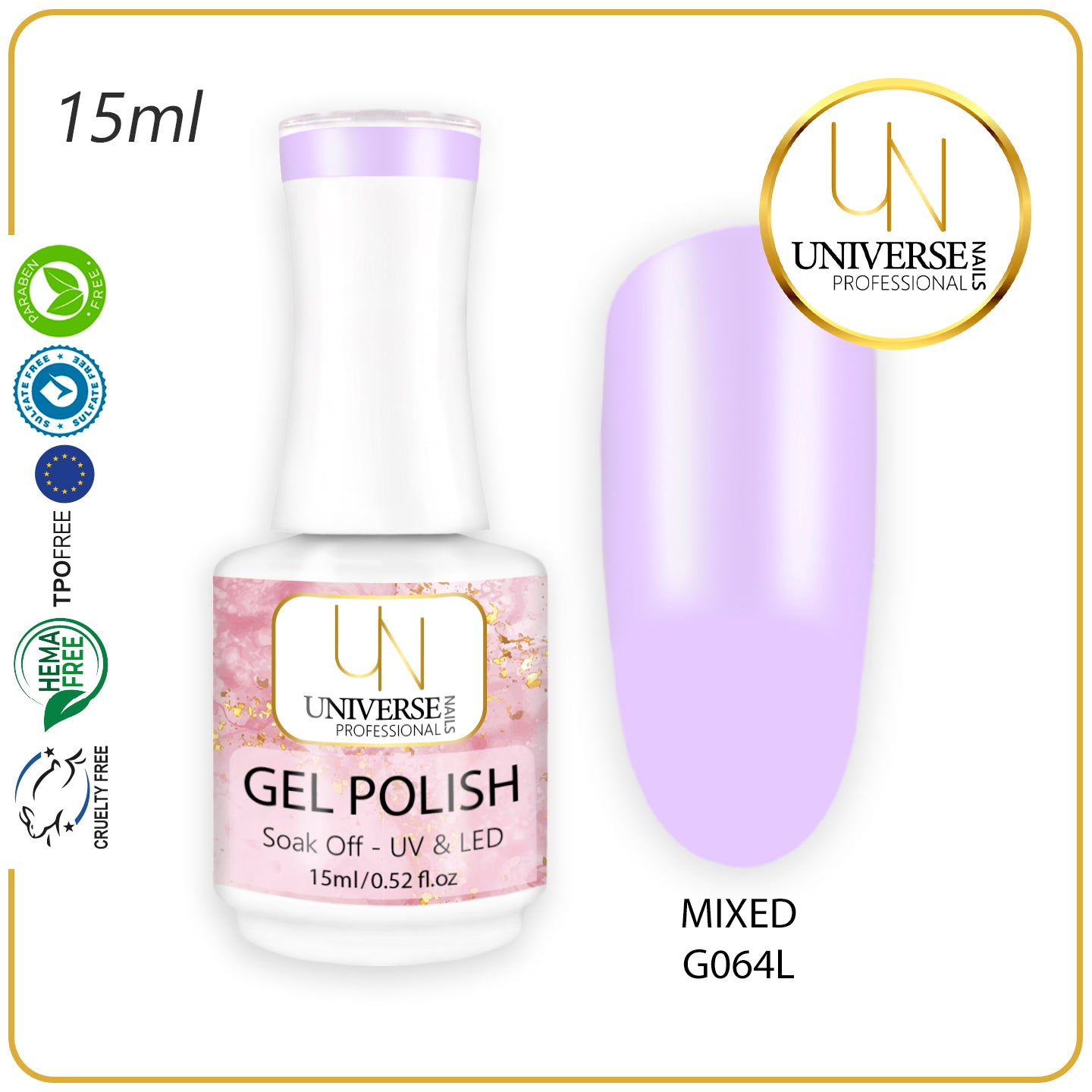 Gel Polish MIXED 15ml