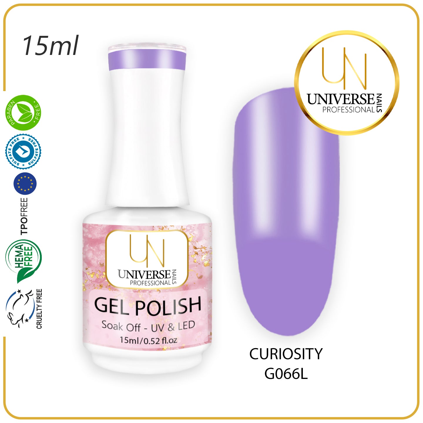 Gel Polish CURIOSITY 15ml