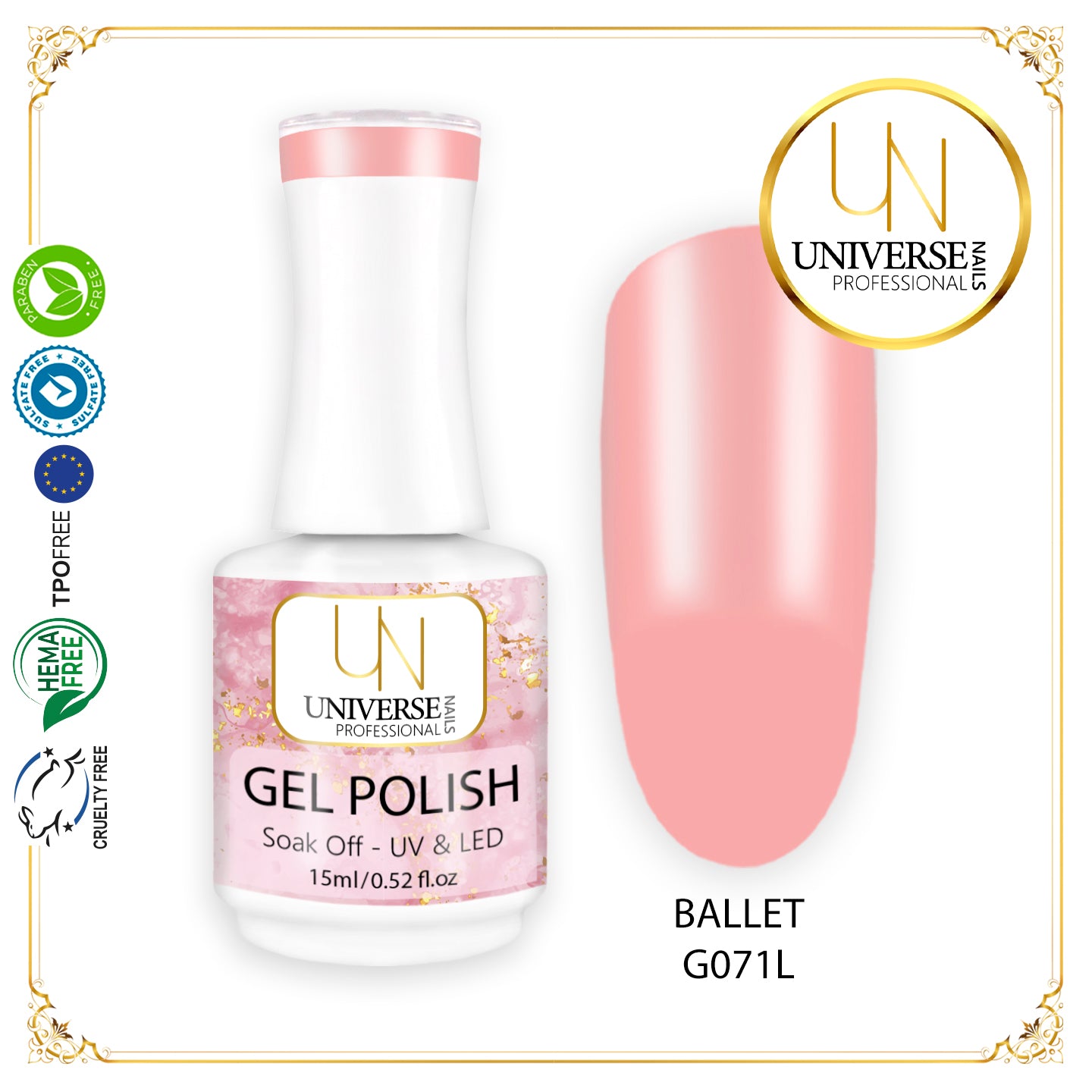Gel Polish BALLET 15ml