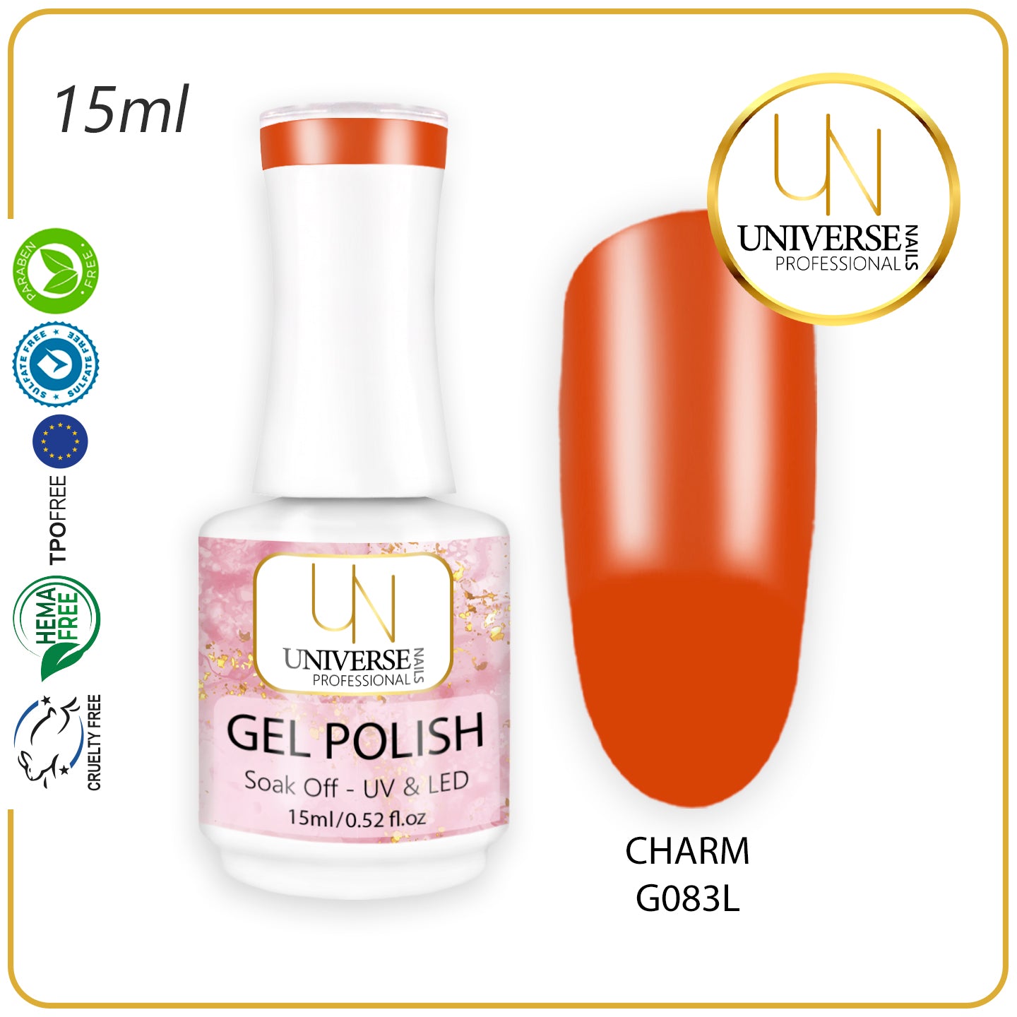 Gel Polish CHARM 15ml