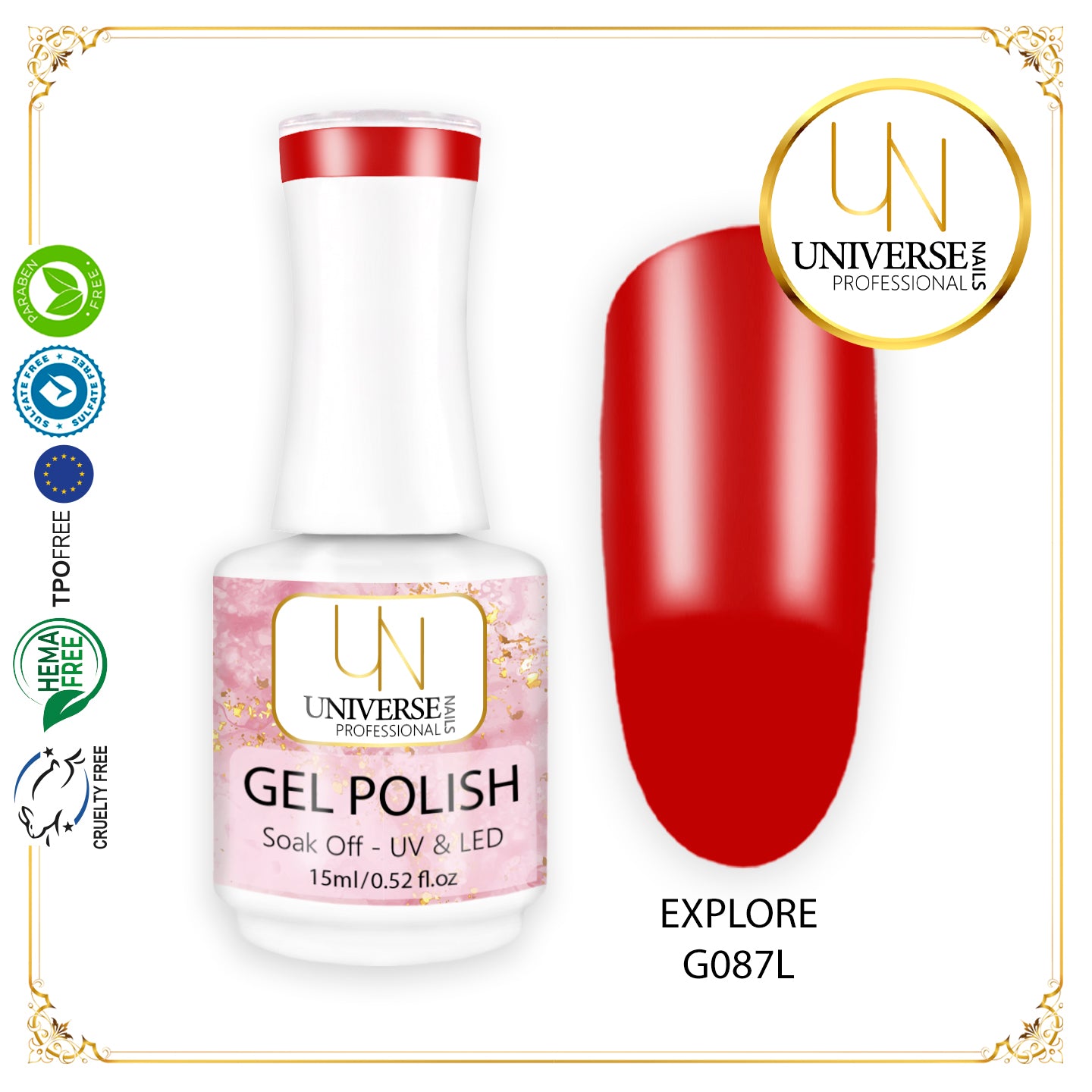 Gel Polish EXPLORE 15ml