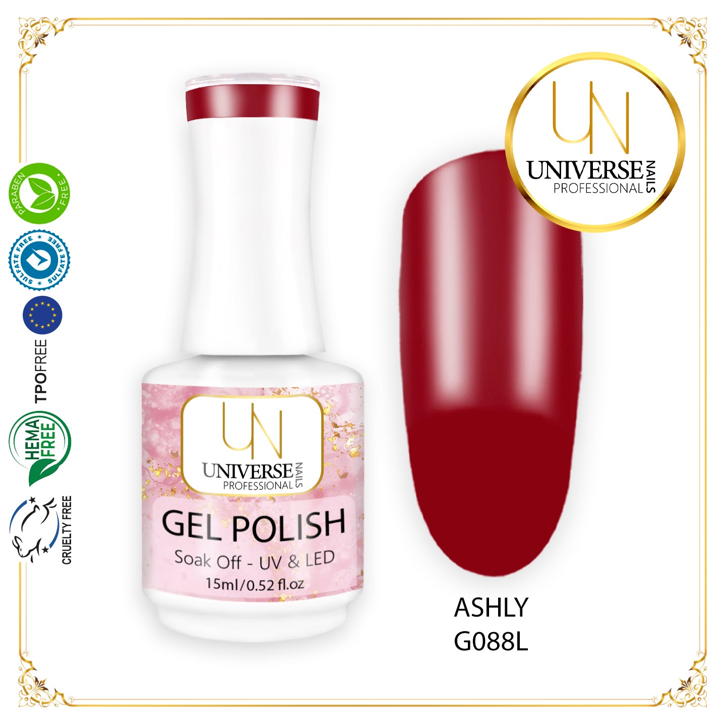 Gel Polish ASHLY 15ml