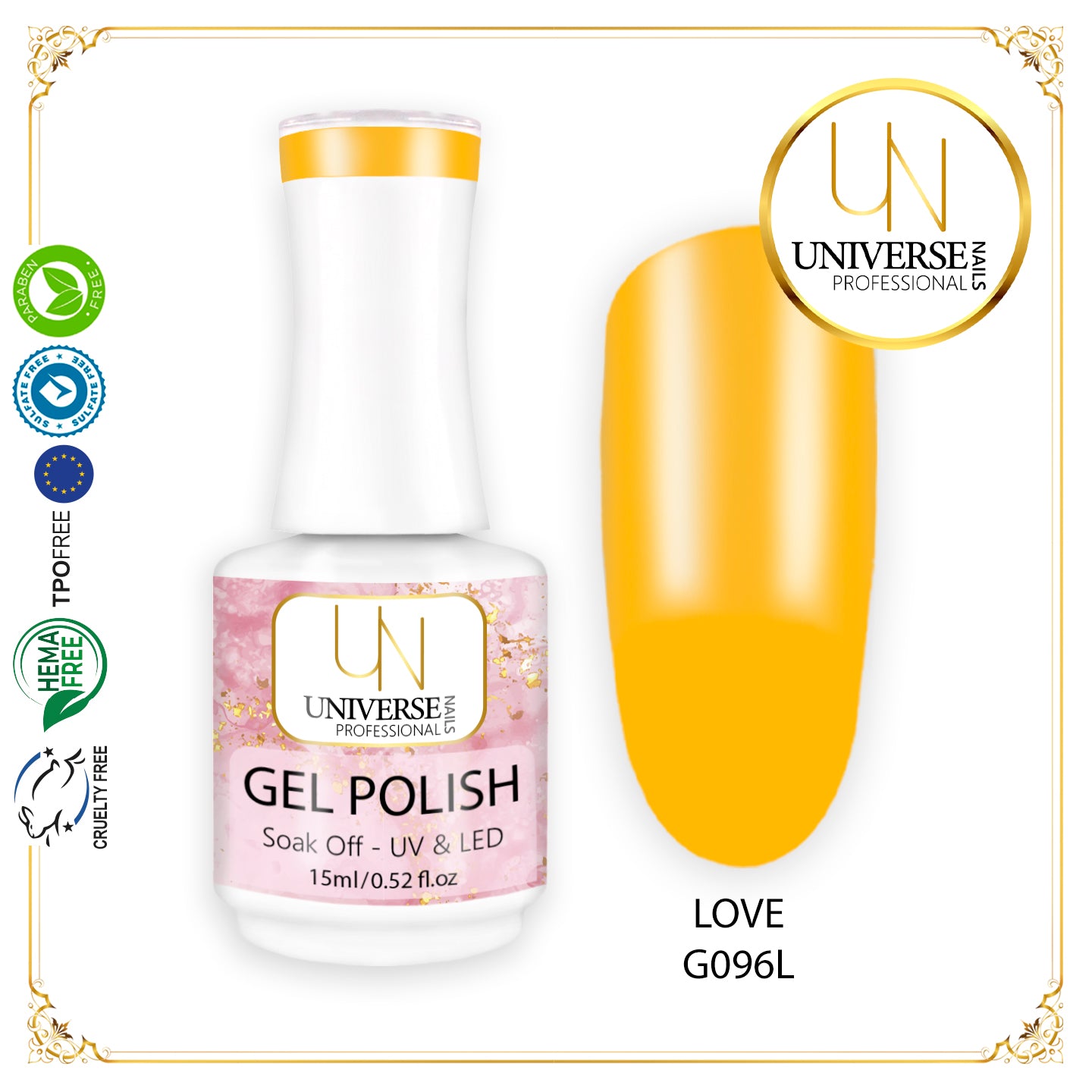 Gel Polish LOVE 15ml