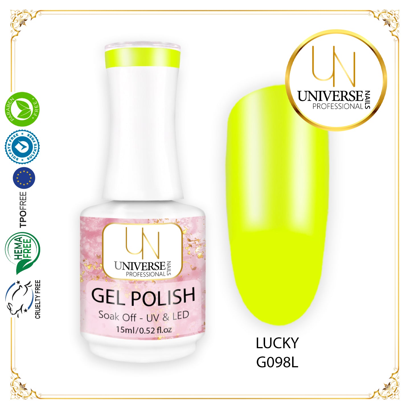 Gel Polish LUCKY 15ml
