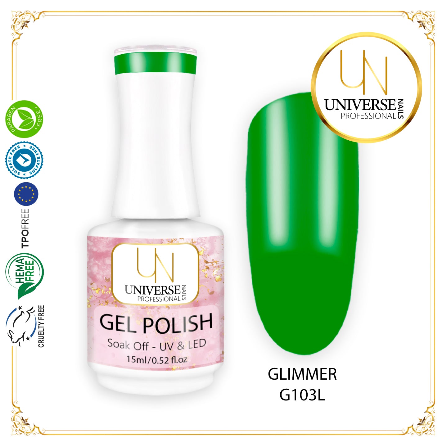 Gel Polish GLIMMER 15ml