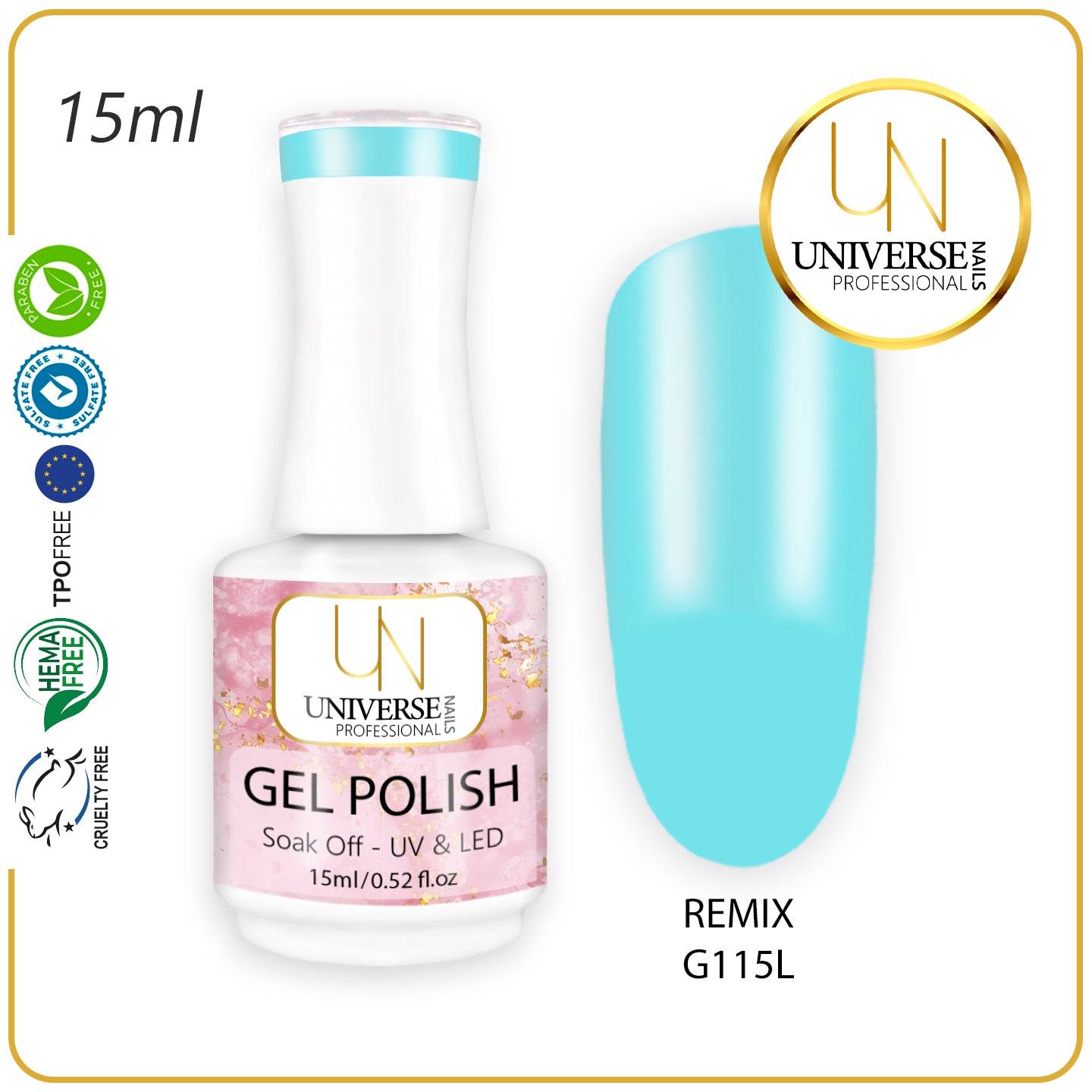 Gel Polish REMIX 15ml