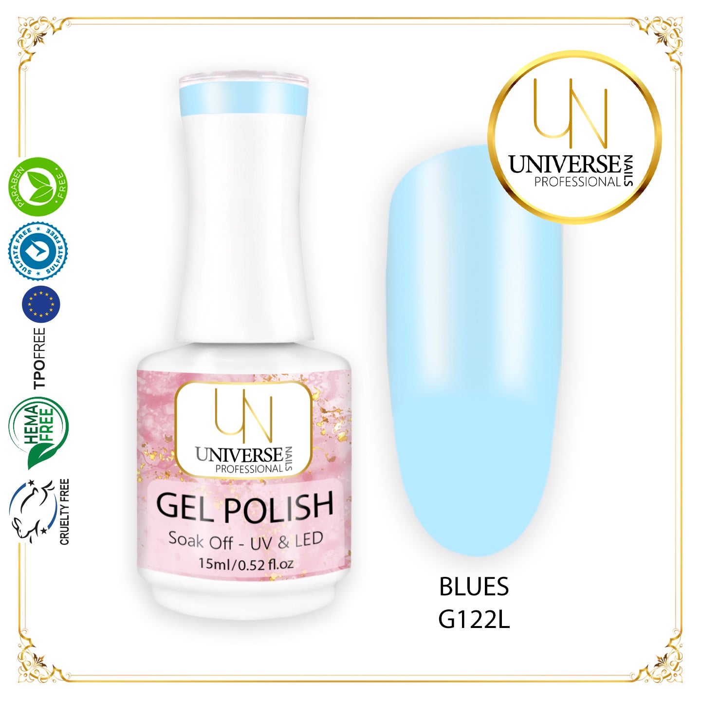 Gel Polish BLUES 15ml