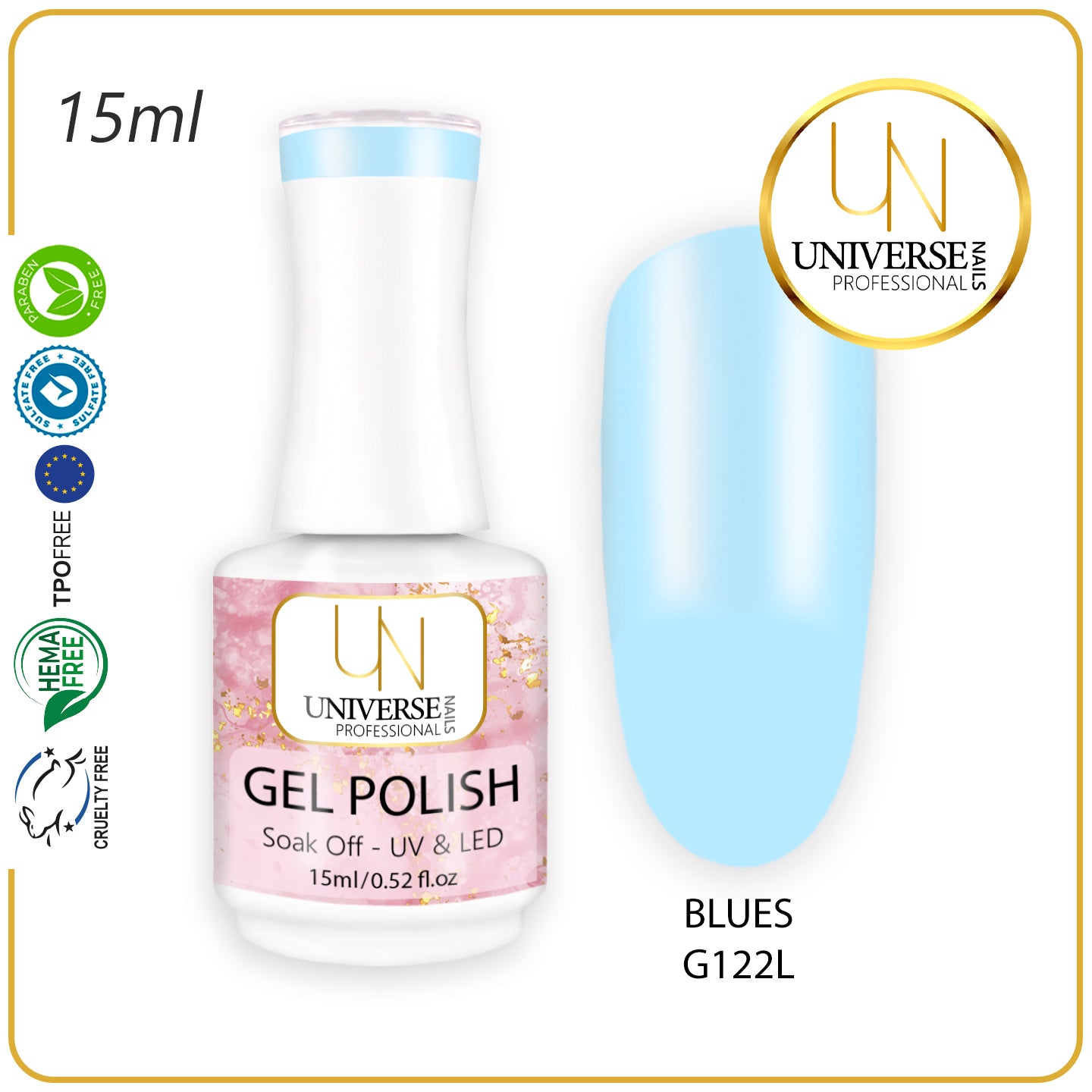 Gel Polish BLUES 15ml