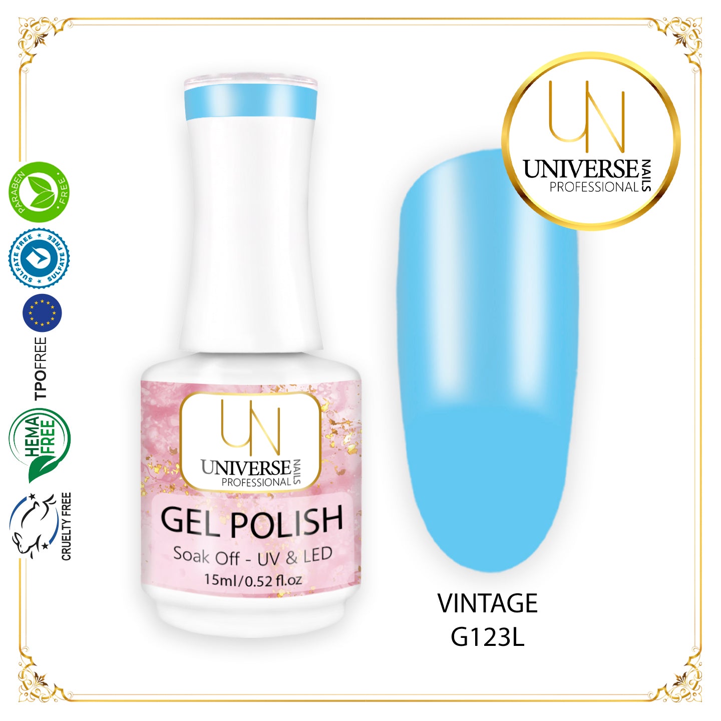 Gel Polish VINTAGE 15ml