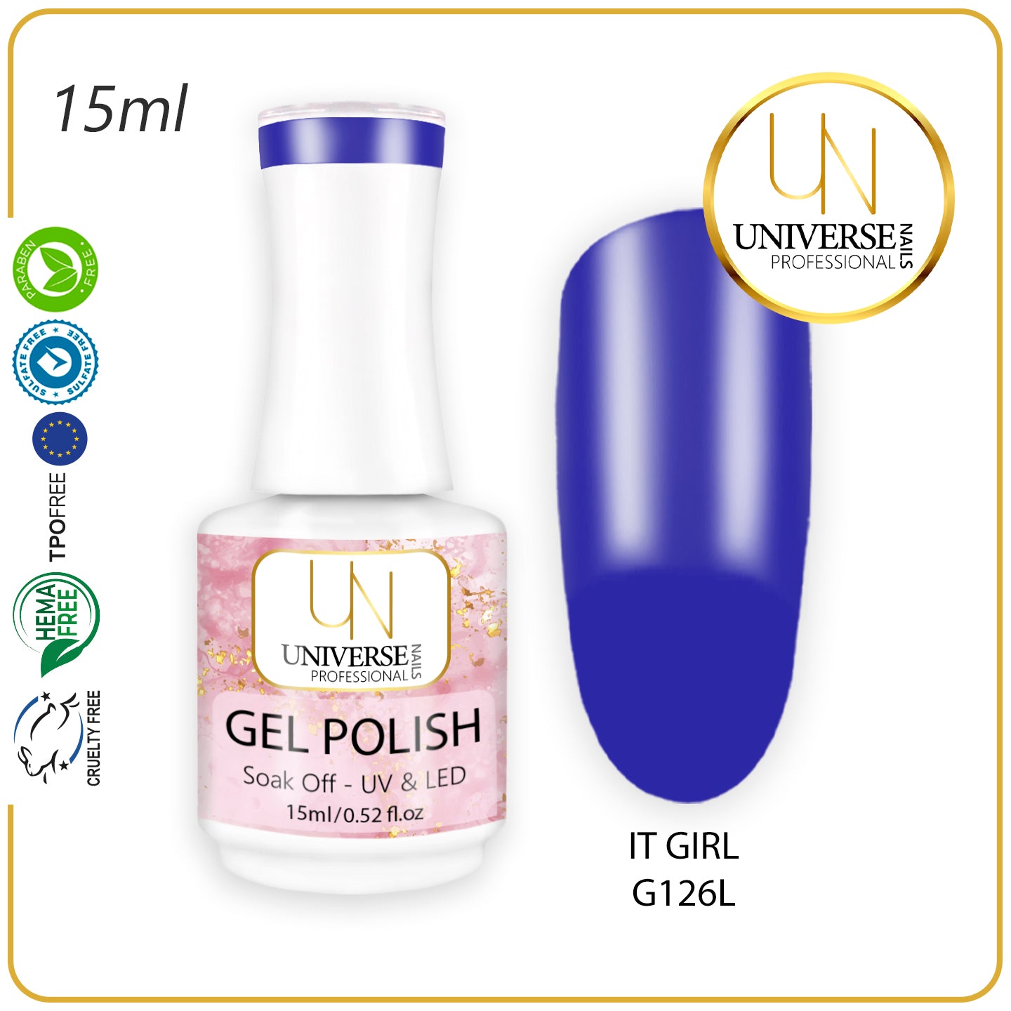 Gel Polish IT GIRL 15ml