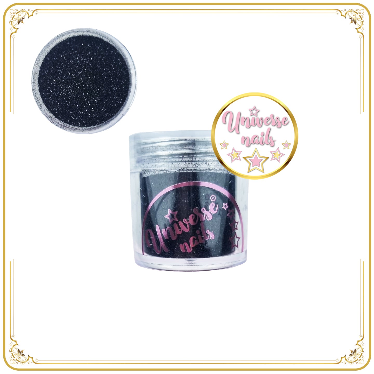 GLITTER SUGAR BLACK