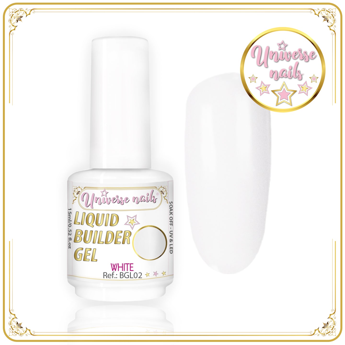 Liquid Builder Gel WHITE