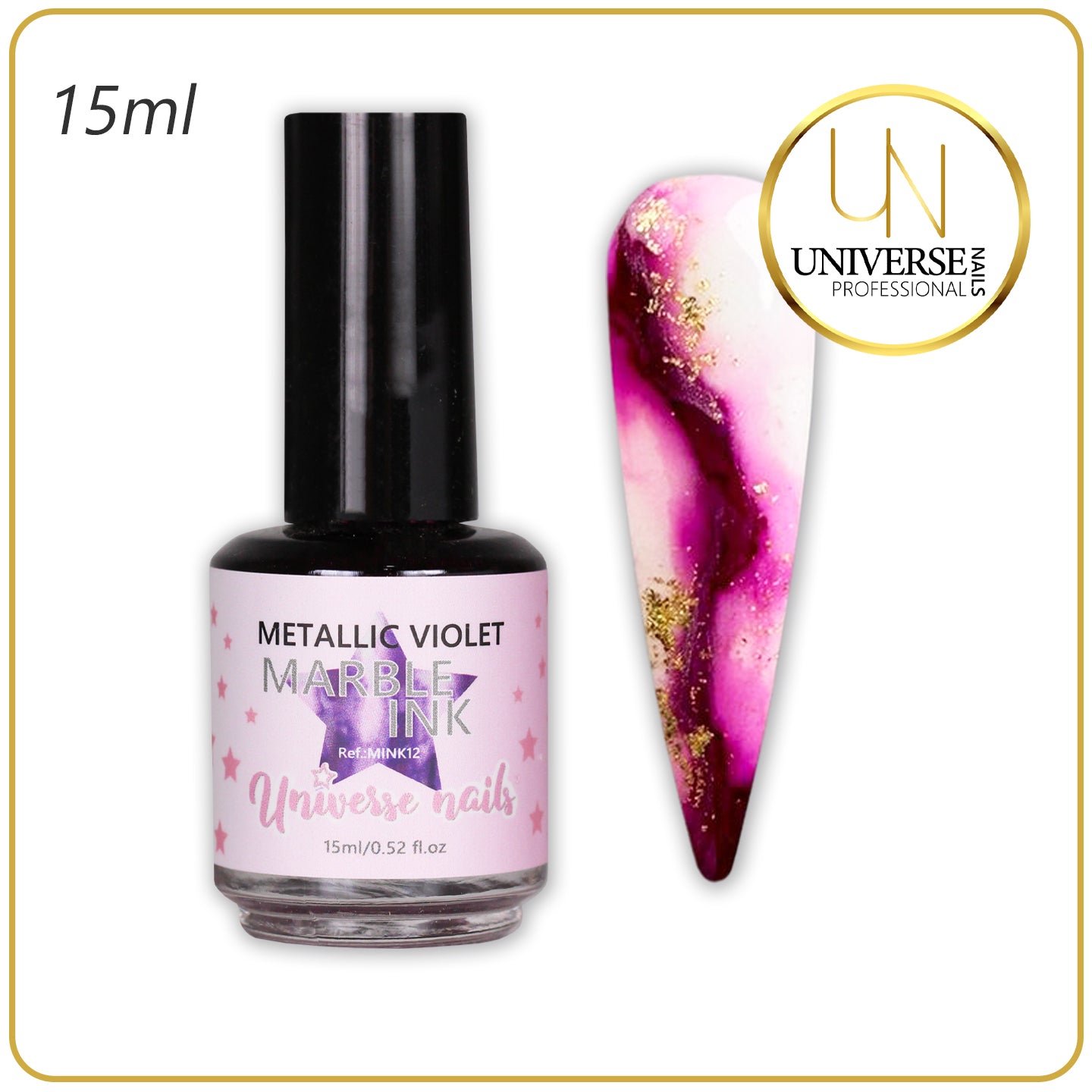 Marble ink METALLIC VIOLET