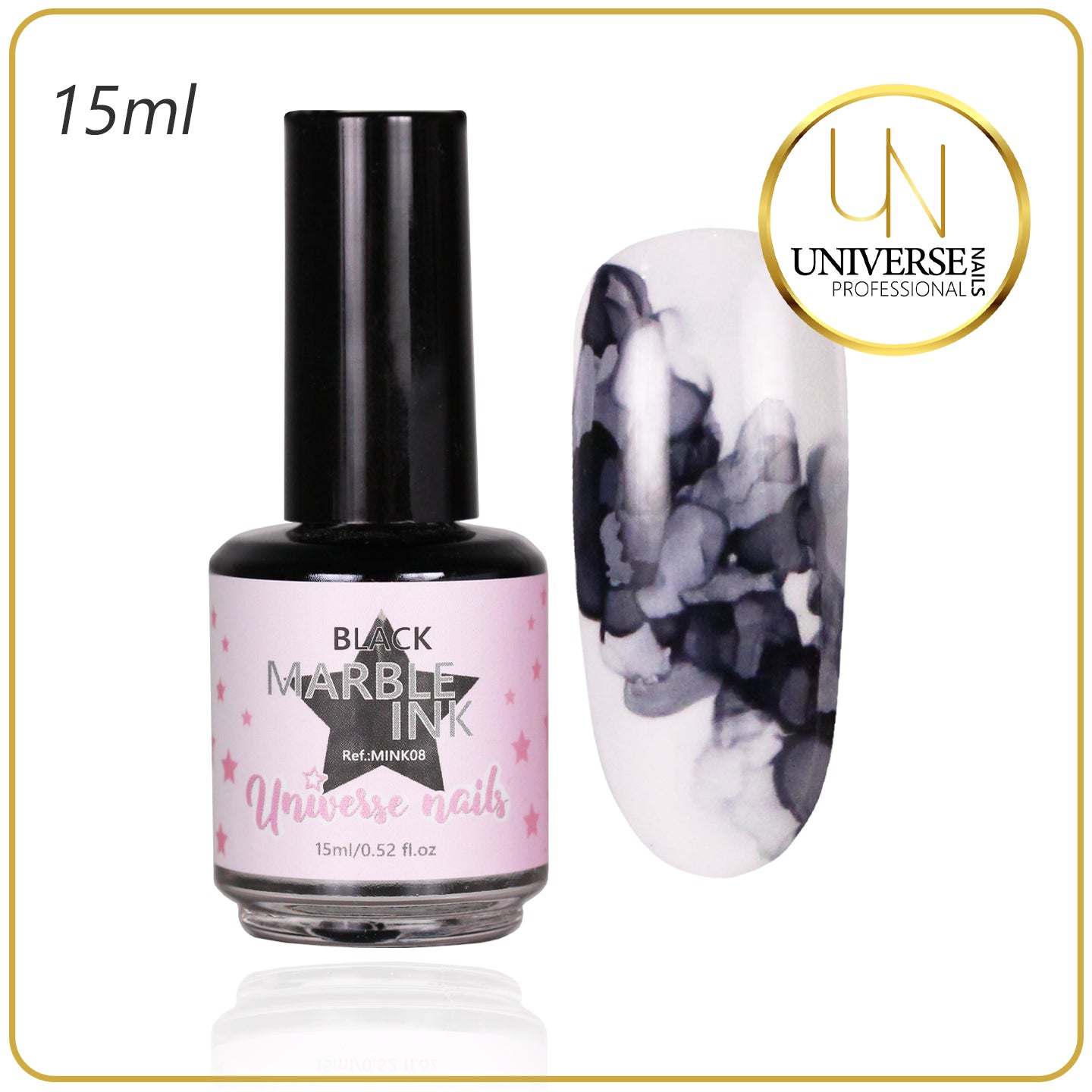 Marble ink BLACK