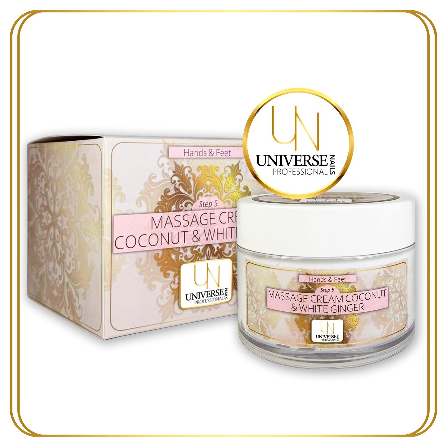 MASSAGE CREAM COCONUT & WHITE GINGER