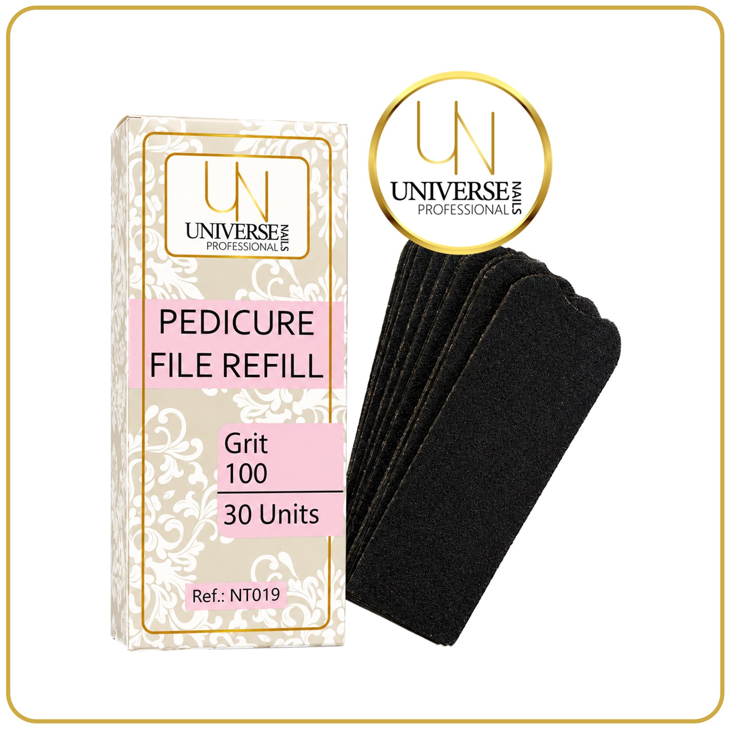 LIMA DE RECAMBIO PEDICURA GRANO 100 - PEDICURE FILE REFILL