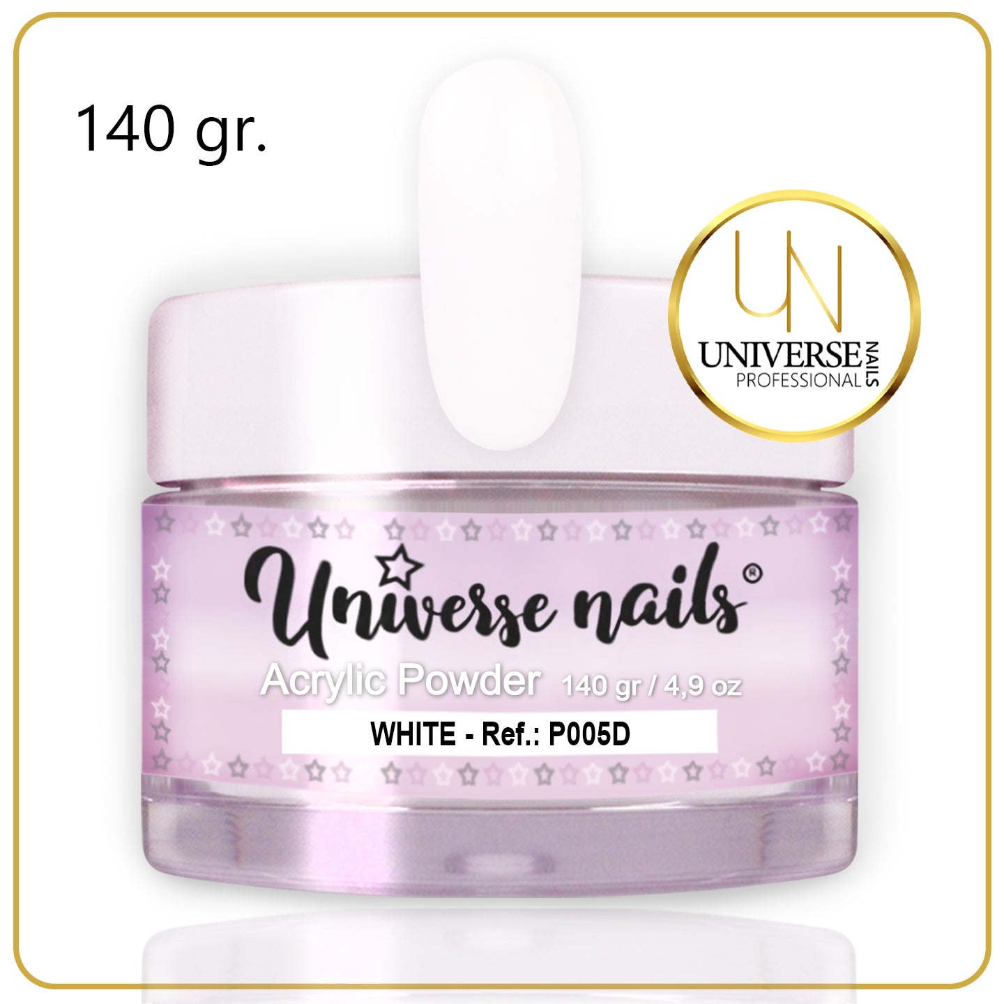 Polvo Acrílico WHITE 140grs