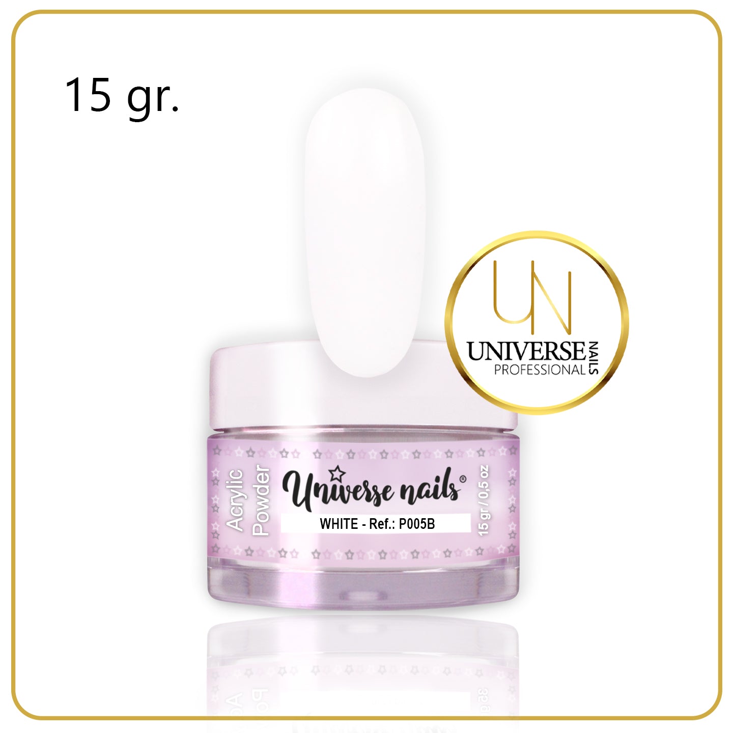 Polvo Acrílico WHITE 15grs