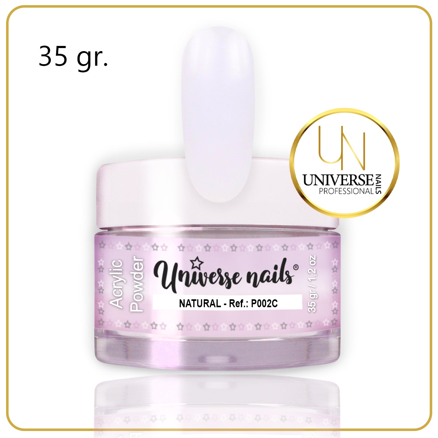 Polvo Acrílico NATURAL 35grs