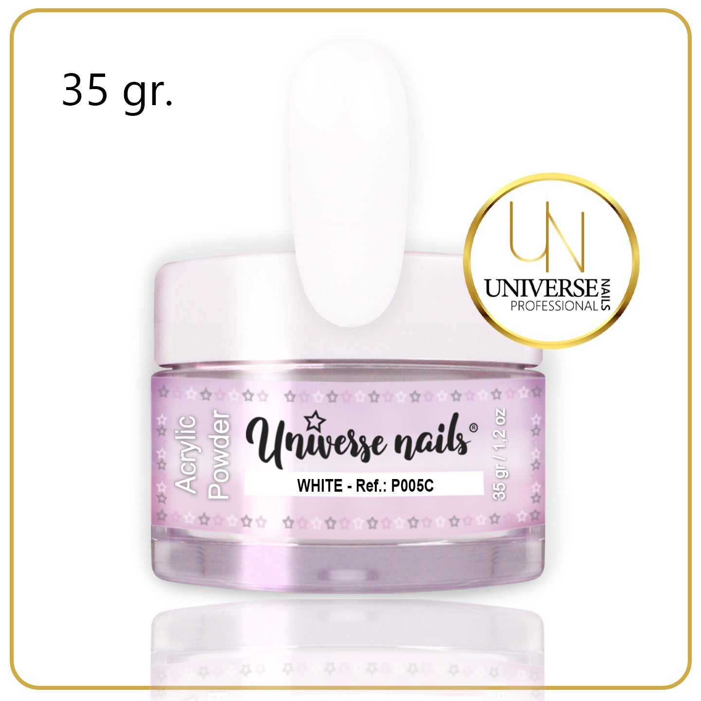 Polvo Acrílico WHITE 35grs