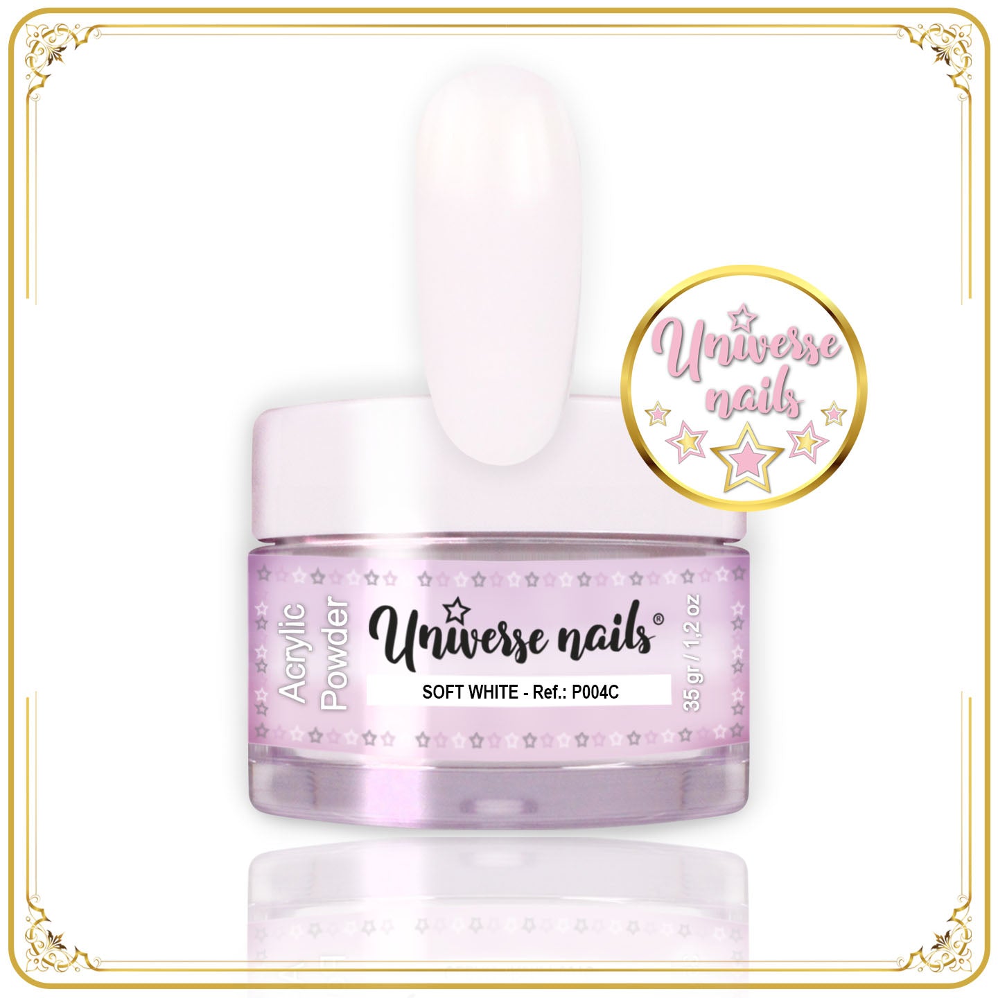 Polvo Acrílico SOFT WHITE 35grs