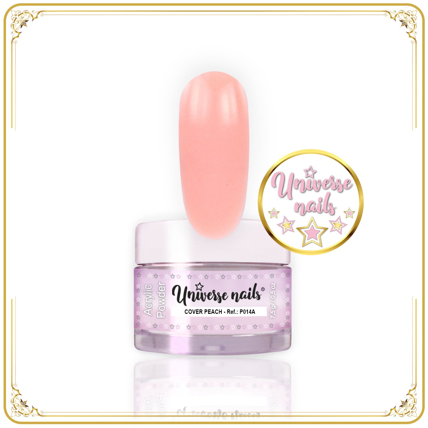 Polvo Acrílico COVER PEACH 7,5grs
