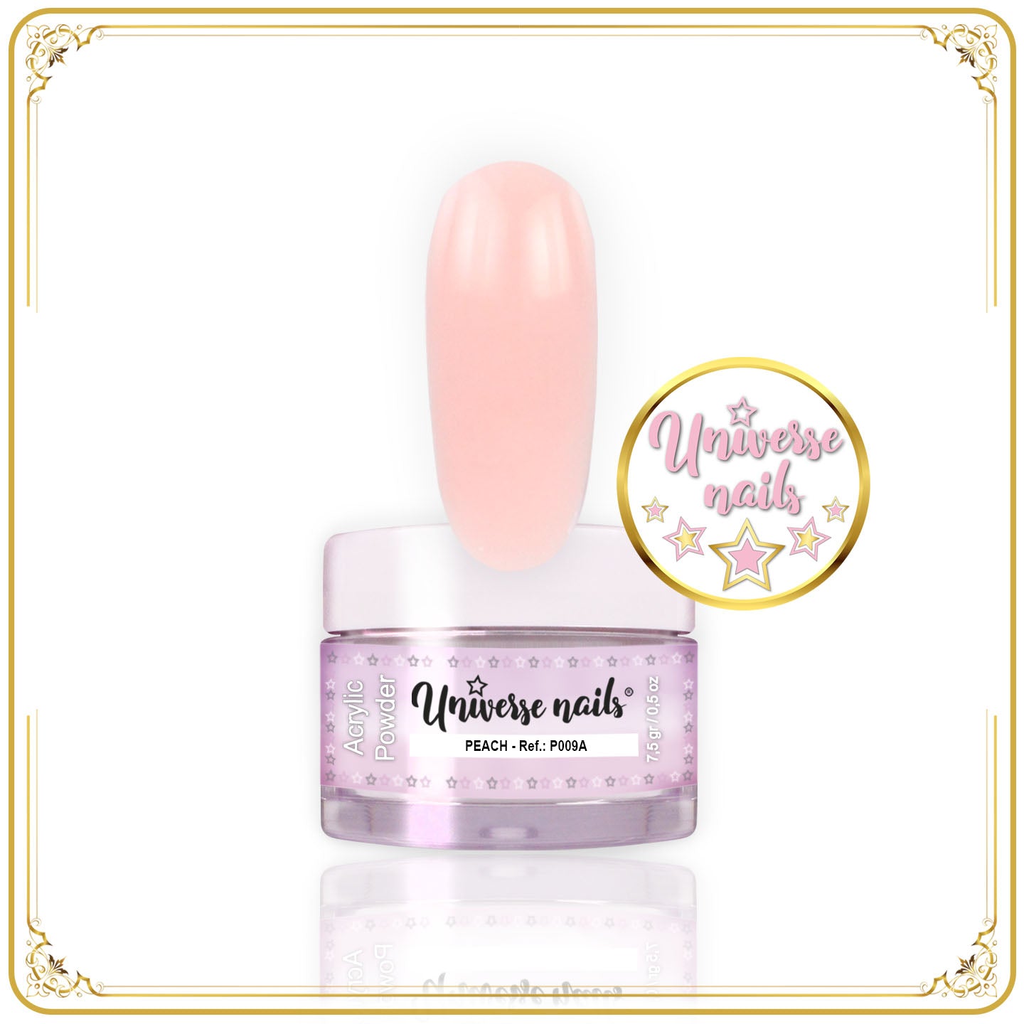 Polvo Acrílico PEACH 7,5grs