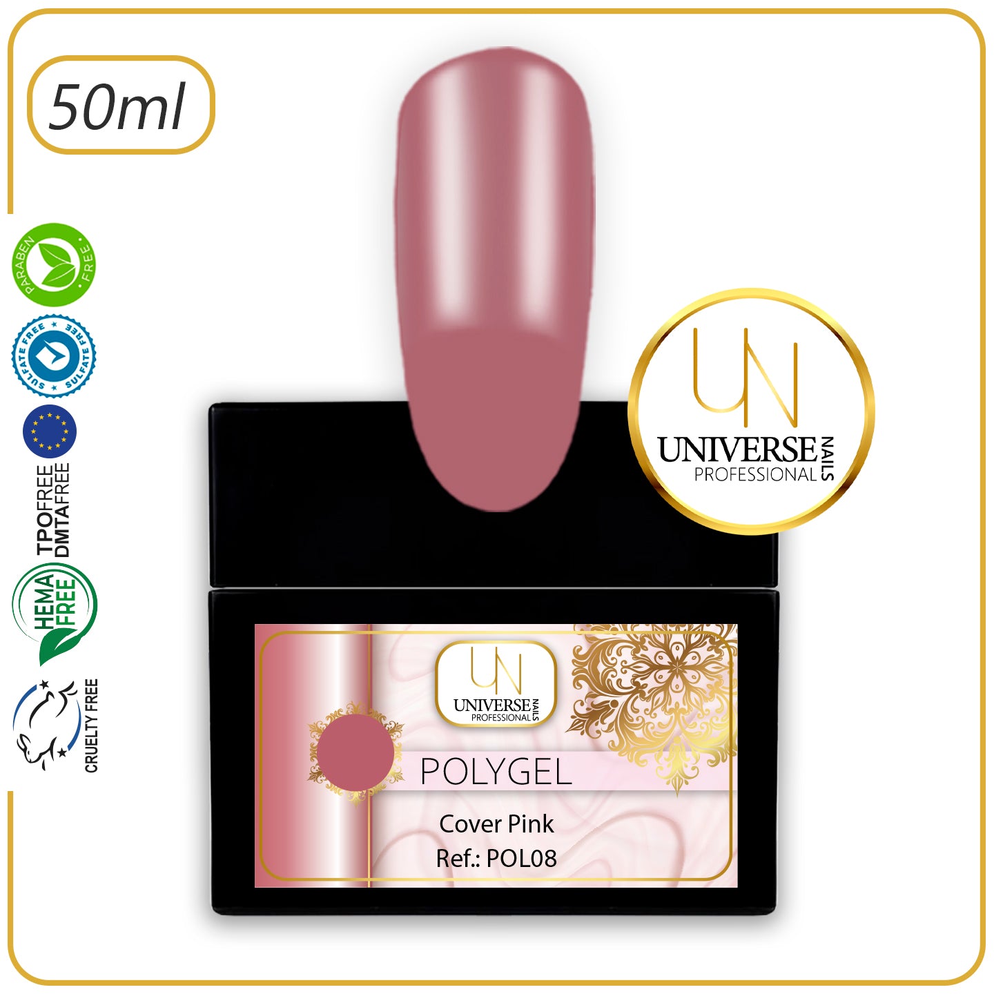 POLYGEL COVER PINK 50ml